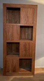 Teak houten kast /buffetkast/vakkenkast/roomdivider, Ophalen, Gebruikt, 100 tot 150 cm, 200 cm of meer