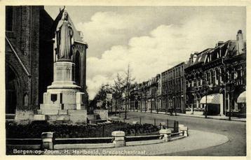 Bergen op Zoom. H. Hartbeeld, Bredaschestraat. - 1941 gelope beschikbaar voor biedingen