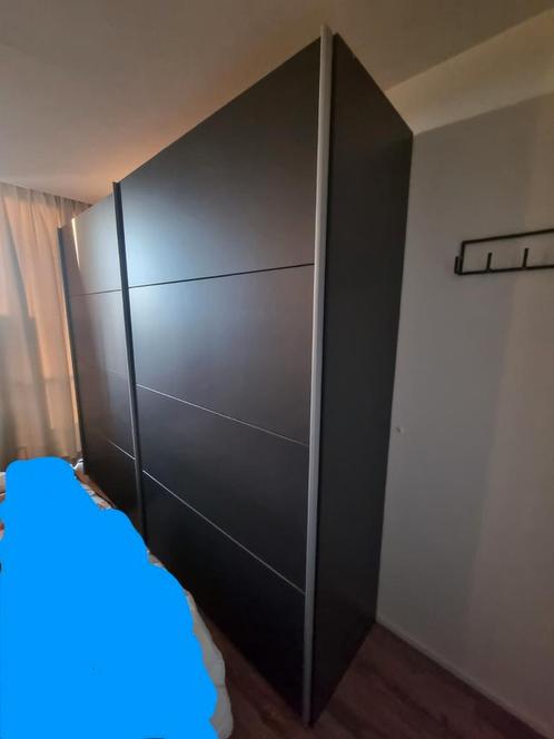 Schuifdeur kledingkast 271b x 62d x 229h cm (zgan), Huis en Inrichting, Kasten | Kledingkasten, Zo goed als nieuw, 200 cm of meer