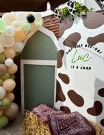 Feestdecoratie foto achterwanden boerderij, Ophalen, Zo goed als nieuw, Versiering