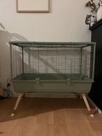 knaagdieren-/konijnenkooi, Dieren en Toebehoren, Knaagdieren en Konijnen | Hokken en Kooien, Ophalen, Kooi, 60 tot 90 cm, Zo goed als nieuw