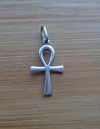 zilveren hanger ANKH kruis [134], Sieraden, Tassen en Uiterlijk, Verzenden, Zo goed als nieuw, Kruis of Symbool, Zilver