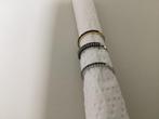 Zilveren ringen 3 stuks maat 56 is 17.8 mm nieuw., Nieuw, Ophalen of Verzenden, 17 tot 18, Dame