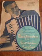 Bladmuziek voor piano accordeon Rudolf Würthner & Paul Engel, Accordeon, Gebruikt, Ophalen of Verzenden