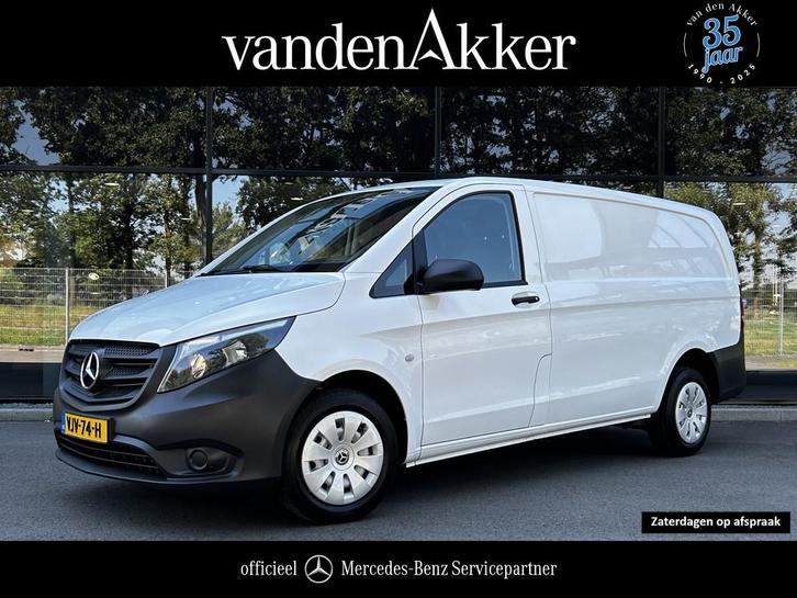 Mercedes-Benz Vito 110 CDI L2 Lang // Trekhaak // Airco // A, Auto's, Bestelauto's, Bedrijf, Te koop, ABS, Airbags, Airconditioning