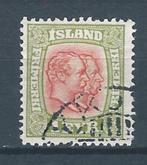B274 – Scandinavië  - Ijsland – MiNr 76 (gestempeld), Verzenden, IJsland, Gestempeld