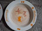 Bord molenaars kindermail retro vintage emaille 2 stuks jar, Antiek en Kunst, Ophalen of Verzenden