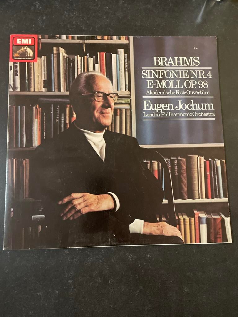 Brahms Sinfonie Nr.4 - Eugen Jochum LP, Cd's en Dvd's, Vinyl | Klassiek, Gebruikt, Romantiek, Orkest of Ballet, 12 inch, Ophalen of Verzenden