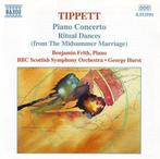 TIPPETT Piano concerto CD NAXOS, Cd's en Dvd's, Cd's | Klassiek, Orkest of Ballet, Gebruikt, Ophalen of Verzenden, Modernisme tot heden