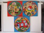 3 mooie knoppuzzels van Simplex Toys oa. roodkapje, Zo goed als nieuw, Van hout, 4 tot 6 jaar, Meer dan 50 stukjes