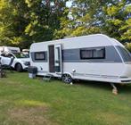 caravan hobby exellent 540 met voortent luifel en mover, Rondzit, Hobby, Frans bed, 7 tot 8 meter