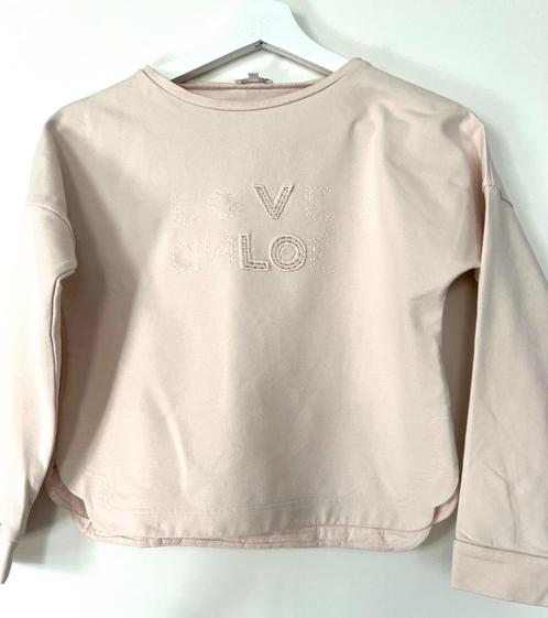 CHLOÉ - nude sweater - 140, Kinderen en Baby's, Kinderkleding | Maat 140, Zo goed als nieuw, Meisje, Trui of Vest, Verzenden
