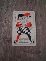 joker nar met pijp, Ophalen of Verzenden, Zo goed als nieuw, Speelkaart(en)