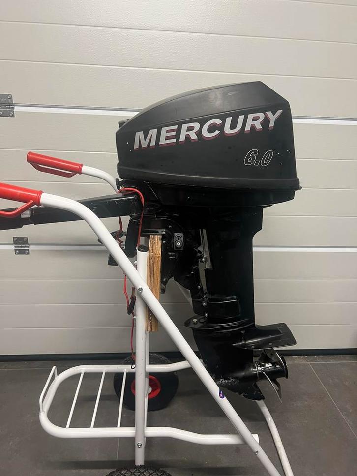 Mercury 8 pk 2-takt buitenboordmotor, Watersport en Boten, Buiten- en Binnenboordmotoren, Gebruikt, Benzine, Buitenboordmotor