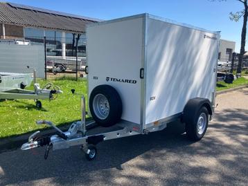 Temared 1500kg Geremde Gesloten aanhanger Optie deal! beschikbaar voor biedingen