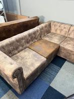 VidaXL Chesterfield hoekbank showroommodel, Ophalen, Metaal, Minder dan 75 cm, Nieuw