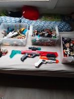 Grote partij Lego, Nerf speelgoed en tas, Ophalen of Verzenden, Gebruikt, Losse stenen, Lego