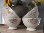 uit oma's kast 4 brocante / vintage spoelkommetjes, Ophalen of Verzenden