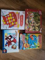 Spellenpakket: Puzzel, Memory, Hippo, Hasbro, King, Ophalen of Verzenden, Zo goed als nieuw, Een of twee spelers