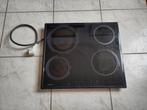 Siemens inbouw keramische kookplaat 4 pitten, Ophalen, Gebruikt, Keramisch, 4 kookzones