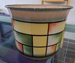 Bauhaus bloempot met abstract decor jaren 20, Antiek en Kunst, Ophalen of Verzenden