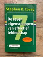 Boek 7 eigenschappen v effectief leiderschap Stephan Covey, Ophalen of Verzenden, Zo goed als nieuw, Stephen R. Covey