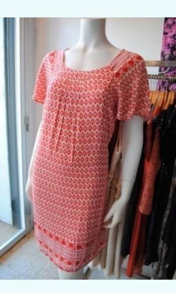 Nieuw!Trendy zomer jurk,38,40 coral beschikbaar voor biedingen
