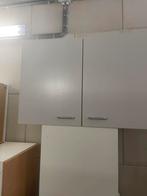 Keukenkast boven, Huis en Inrichting, Ophalen, Gebruikt, Grijs, Enkelwandige keuken