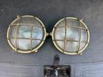 Vintage Scheepslampen Set, Ophalen of Verzenden, Gebruikt, Glas, Minder dan 50 cm
