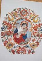 Maria met kind - Chinees borduurwerk - nieuw, Verzenden, 1980 tot heden, Ongelopen, Overige thema's