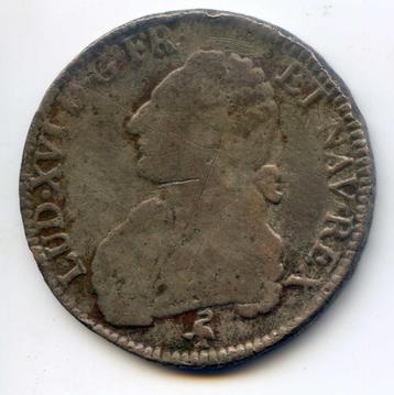 Frankrijk Ecu 1791A Weegt 25,4 Gram Vervalsing  beschikbaar voor biedingen