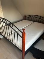 Bed frame tweepersoonsbed incl verstelbare lattenbodem, Huis en Inrichting, Slaapkamer | Matrassen en Bedbodems, Ophalen, Gebruikt