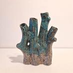 Prachtige retro vaas tulpenvaas koraal vaas, Ophalen of Verzenden, Huis en Inrichting