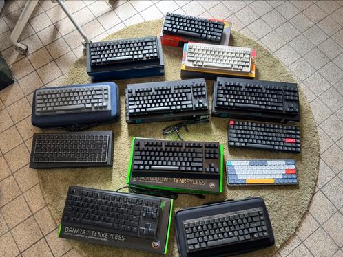 Toetsenborden collectie - bieden, Computers en Software, Toetsenborden, Gebruikt, Verzenden
