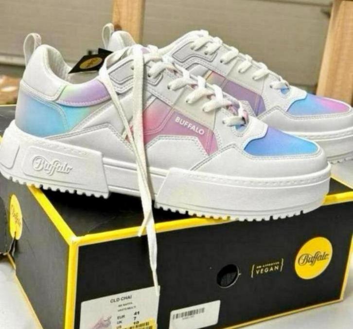Buffalo RSE V2 Dames sneakers sport schoenen Multi-wit 41, Kleding | Dames, Schoenen, Nieuw, Sneakers of Gympen, Wit, Ophalen of Verzenden