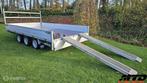Henra Major 3 multitransporter plateauwagen met oprijplaten, Auto diversen, Aanhangers en Bagagewagens, Gebruikt