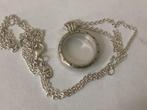 Pandora ketting met locket 590529-60 @sinterklaas @kerst, Verstelbaar, Verzenden, Nieuw, Zilver