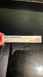 Nieuwstaat bar magnifier/ loop lineaal, Hobby en Vrije tijd, Vergrootglazen, Loepen en Loeplampen, Ophalen of Verzenden, Zo goed als nieuw