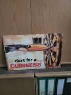 GUINNESS BEER - 97 - DARTS 3 VERSCHILLENDE GROOTTES., Verzamelen, Biermerken, Ophalen, Nieuw, Reclamebord, Plaat of Schild, Overige merken