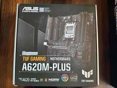 Asus Tuf A620M-plus ( AM5) moederboard, Computers en Software, Moederborden, Zo goed als nieuw, DDR5, Ophalen