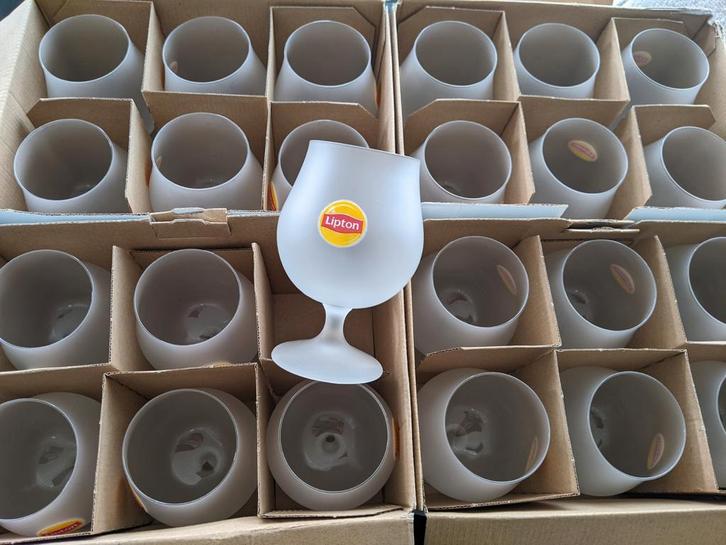 Nieuw 24x Lipton Icetea glazen, Verzamelen, Glas en Borrelglaasjes, Nieuw, Overige typen, Ophalen