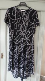 Masai zwart/wit viscose jurkje, maat M, Kleding | Dames, Maat 38/40 (M), Verzenden, Zwart, Zo goed als nieuw