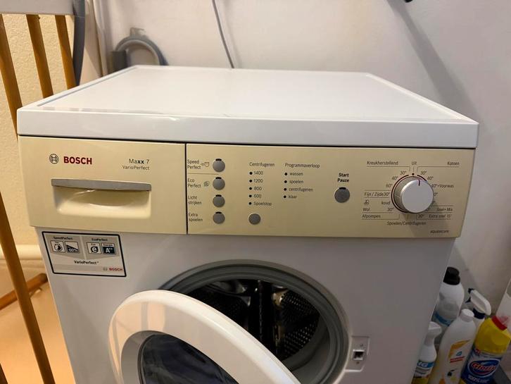 Bosch Maxx 7 VarioPerfect Wasmachine, Witgoed en Apparatuur, Wasmachines, Gebruikt, Voorlader, 6 tot 8 kg, 85 tot 90 cm, 1200 tot 1600 toeren