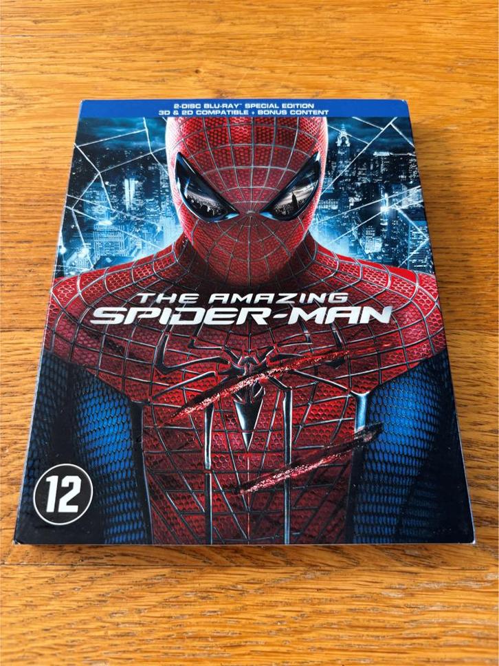 Blu-ray's The Amazing Spider-Man - 3D + 2D Versie, Cd's en Dvd's, Blu-ray, Gebruikt, Science Fiction en Fantasy, 3D, Ophalen of Verzenden