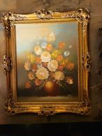 Rozen schilderij Danny - 54x65 cm, Antiek en Kunst, Kunst | Schilderijen | Klassiek, Ophalen of Verzenden