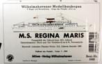 (93) Bouwplaat passagiersschip Regina Maris 1/250, Overige merken, Ophalen of Verzenden, 1:200 of kleiner, Zo goed als nieuw