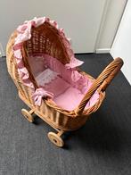 Mooie rotan / rieten vintage poppenwagen compleet, Ophalen, Zo goed als nieuw, Overige typen