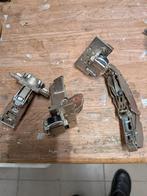 3 Blum Scharnieren - Keuken/Kast, Doe-het-zelf en Verbouw, Hang- en Sluitwerk, Ophalen of Verzenden, Gebruikt, Overige materialen