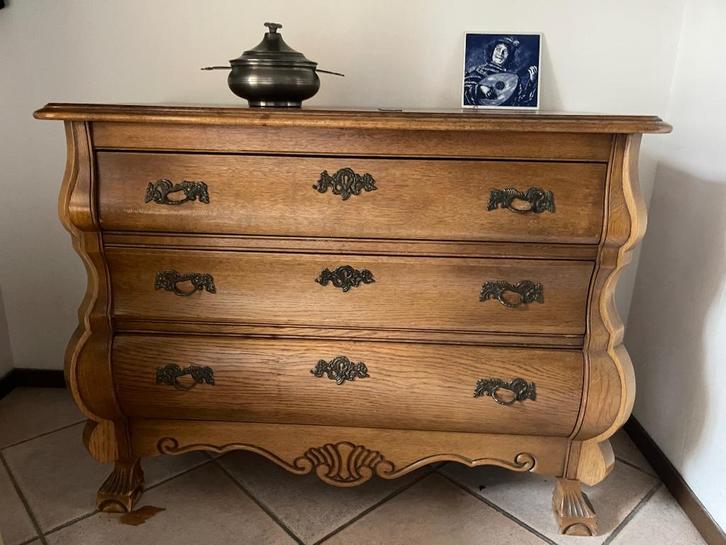 Barok stijl commode ladekast, Huis en Inrichting, Kasten | Ladekasten, Gebruikt, Minder dan 100 cm, 50 tot 100 cm, 25 tot 50 cm
