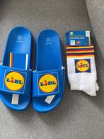 lidl slipper fun cadeau merchandise limited edition 41 unise, Kleding | Dames, Schoenen, Nieuw, Lidl, Blauw, Sandalen of Muiltjes